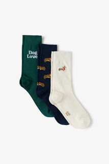 Coffret 3 paires de chaussettes fantaisies