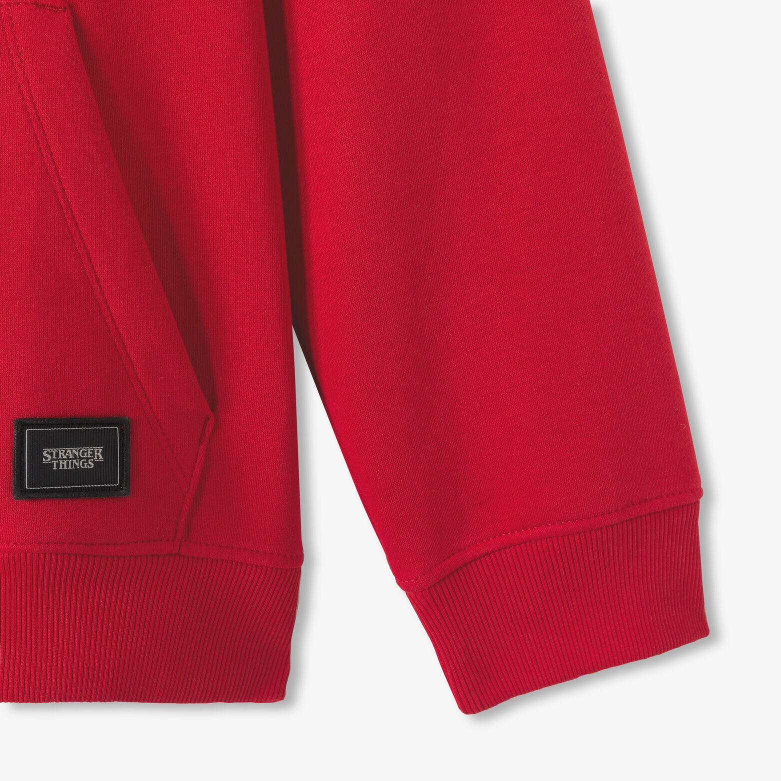 Sweat à capuche zippé licence Stranger Things