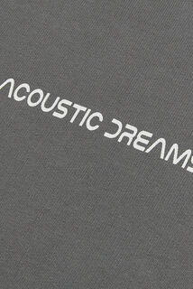 Sweat col rond imprimé devant et dos