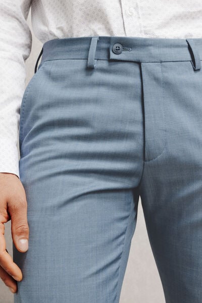 Pantalon de costume slim bi-stretch