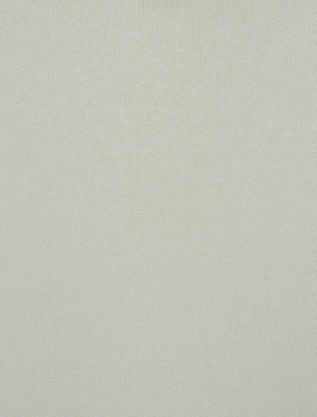 Sweat &agrave; capuche manches courtes uni