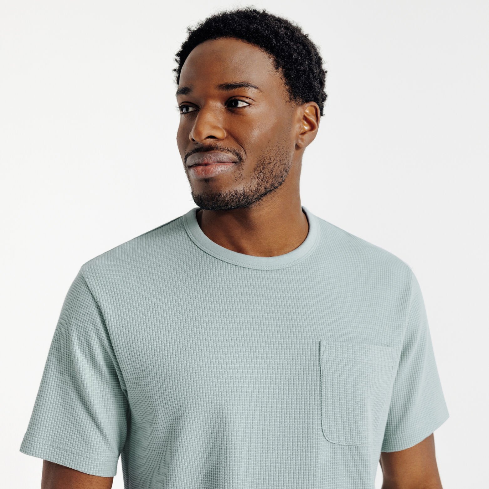 Tee shirt mati&egrave;re gaufr&eacute;e