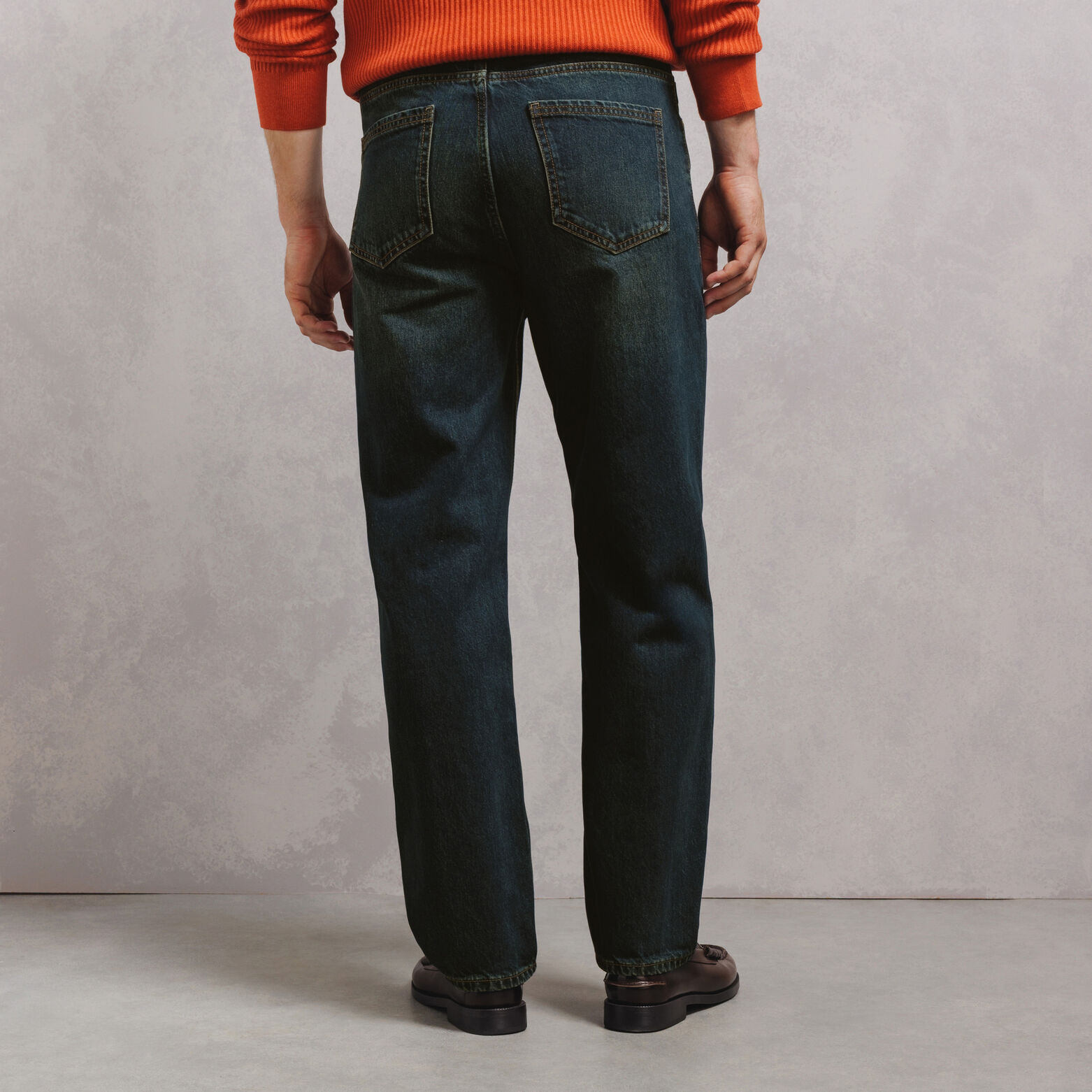 Gewassen loose jeans 3 lengtes