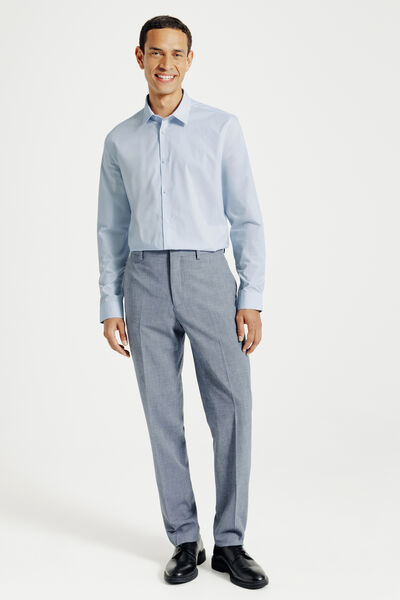 Chemise slim unie