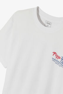 Tee shirt imprim&eacute; col rond