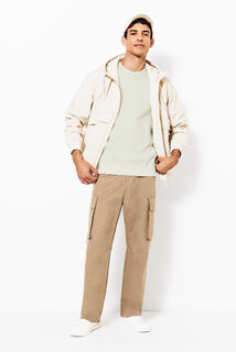 Sweat col rond texturé