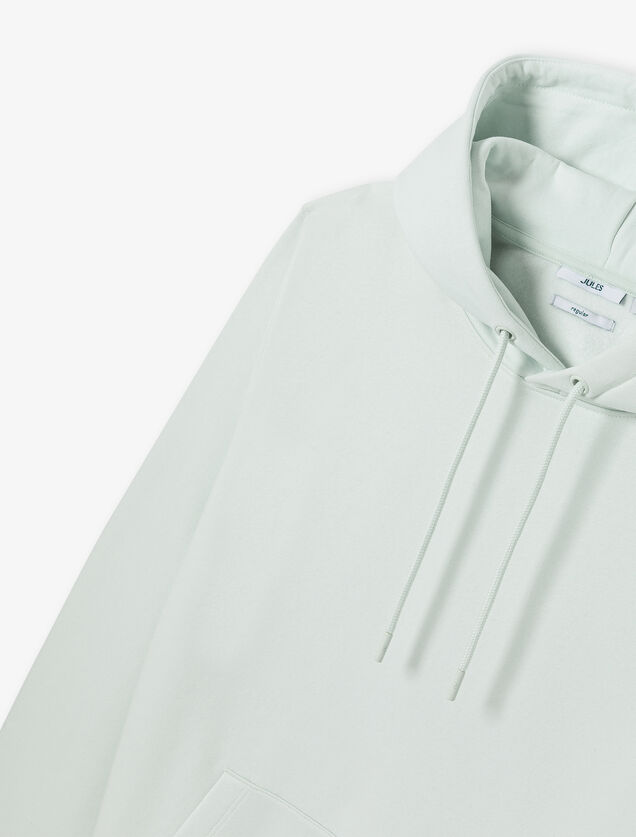 Sweat &agrave; capuche uni