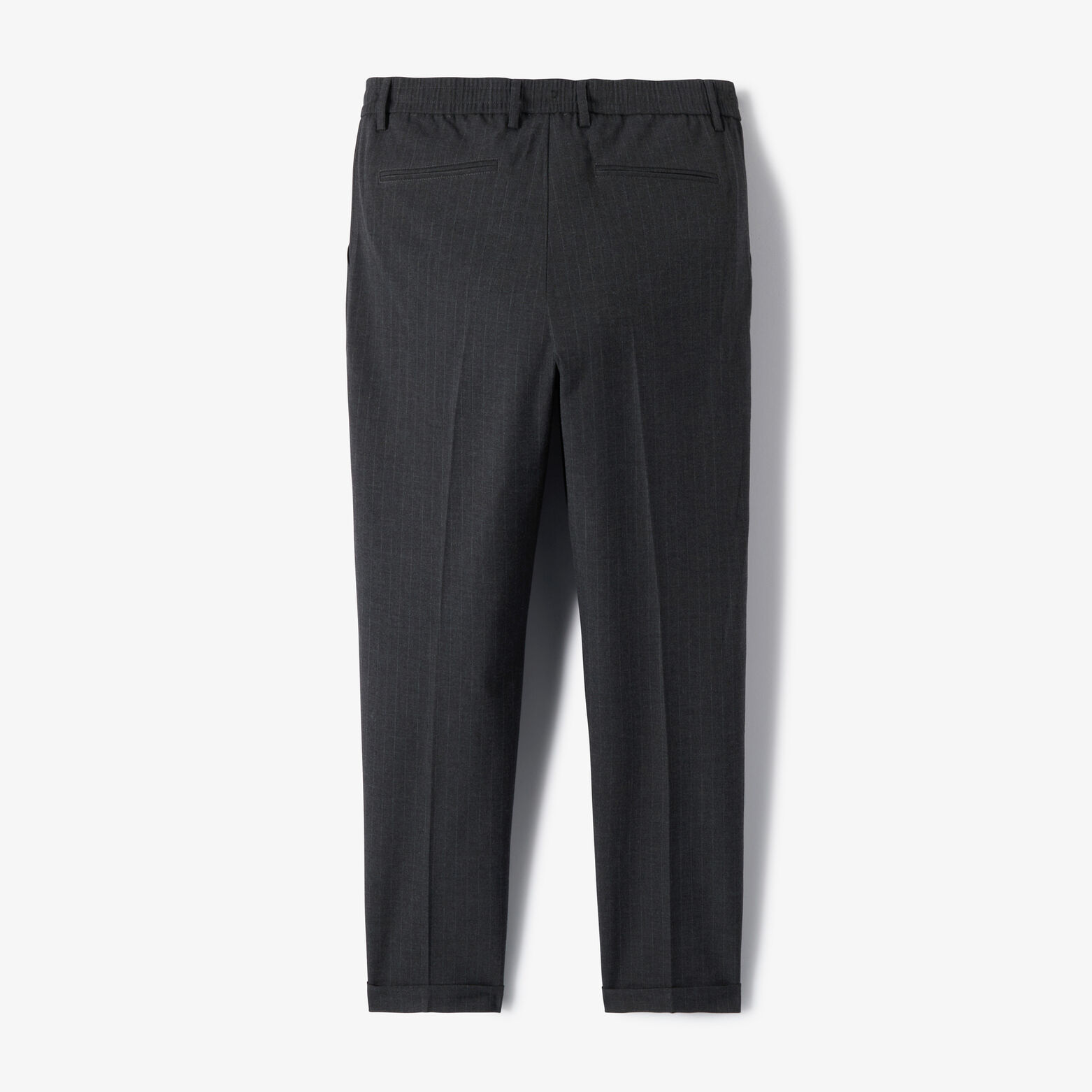 Pantalon chino tapered ray&eacute;