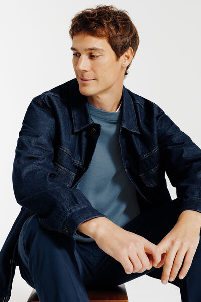 "Le Parfait by JULES" trui met ronde hals