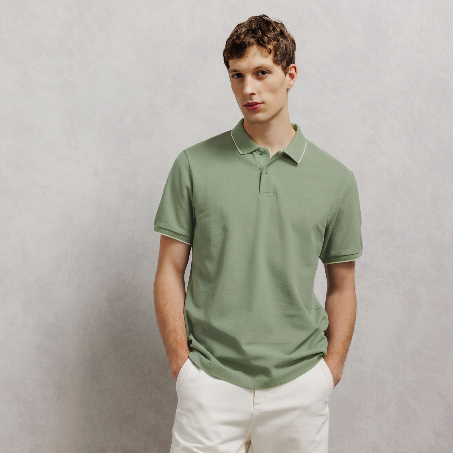 Polo manches courtes uni "le parfait by JULES"