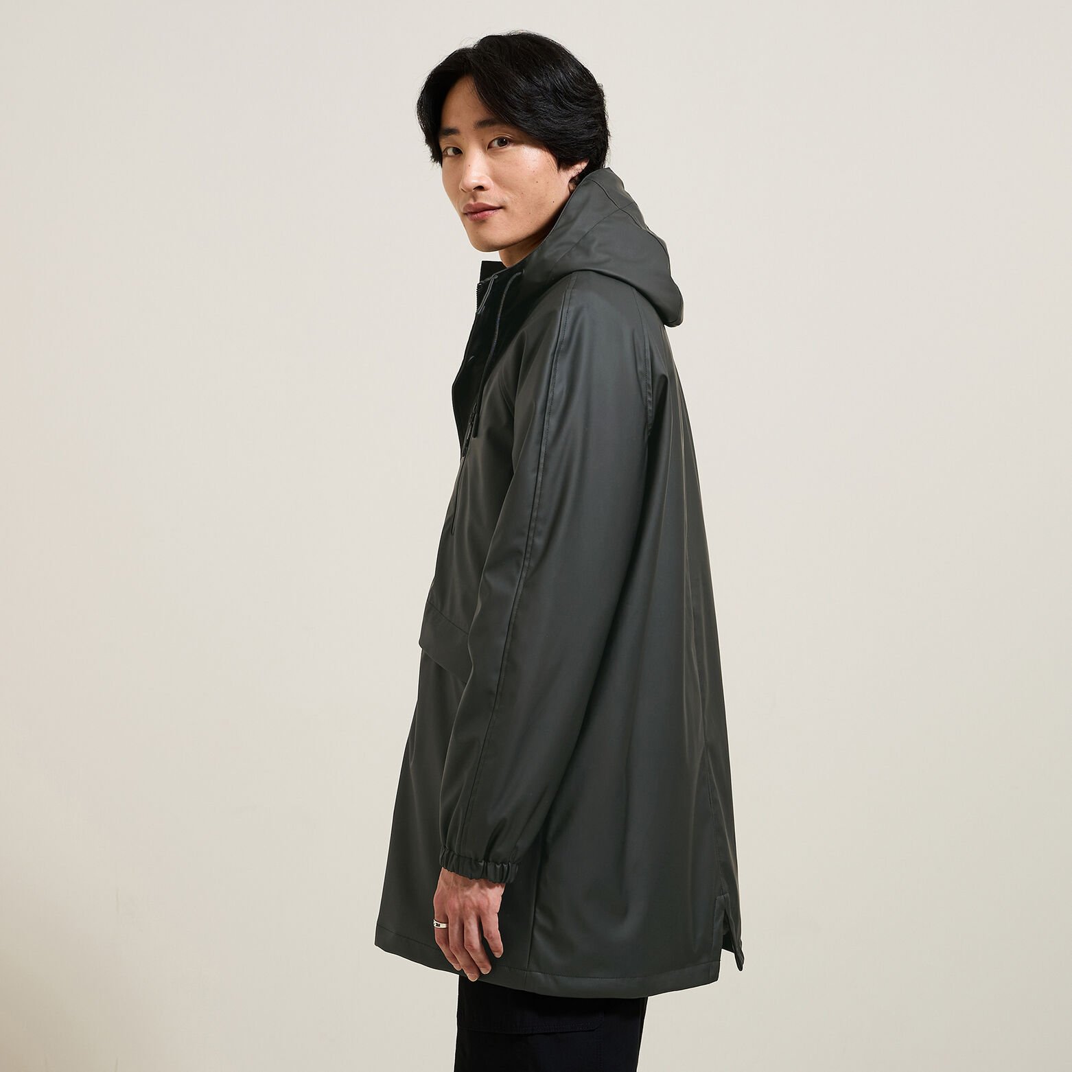 Parka longue &agrave; capuche