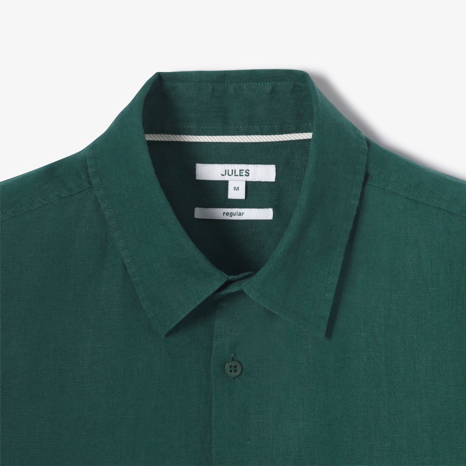 Effen hemdje in katoenlinnen