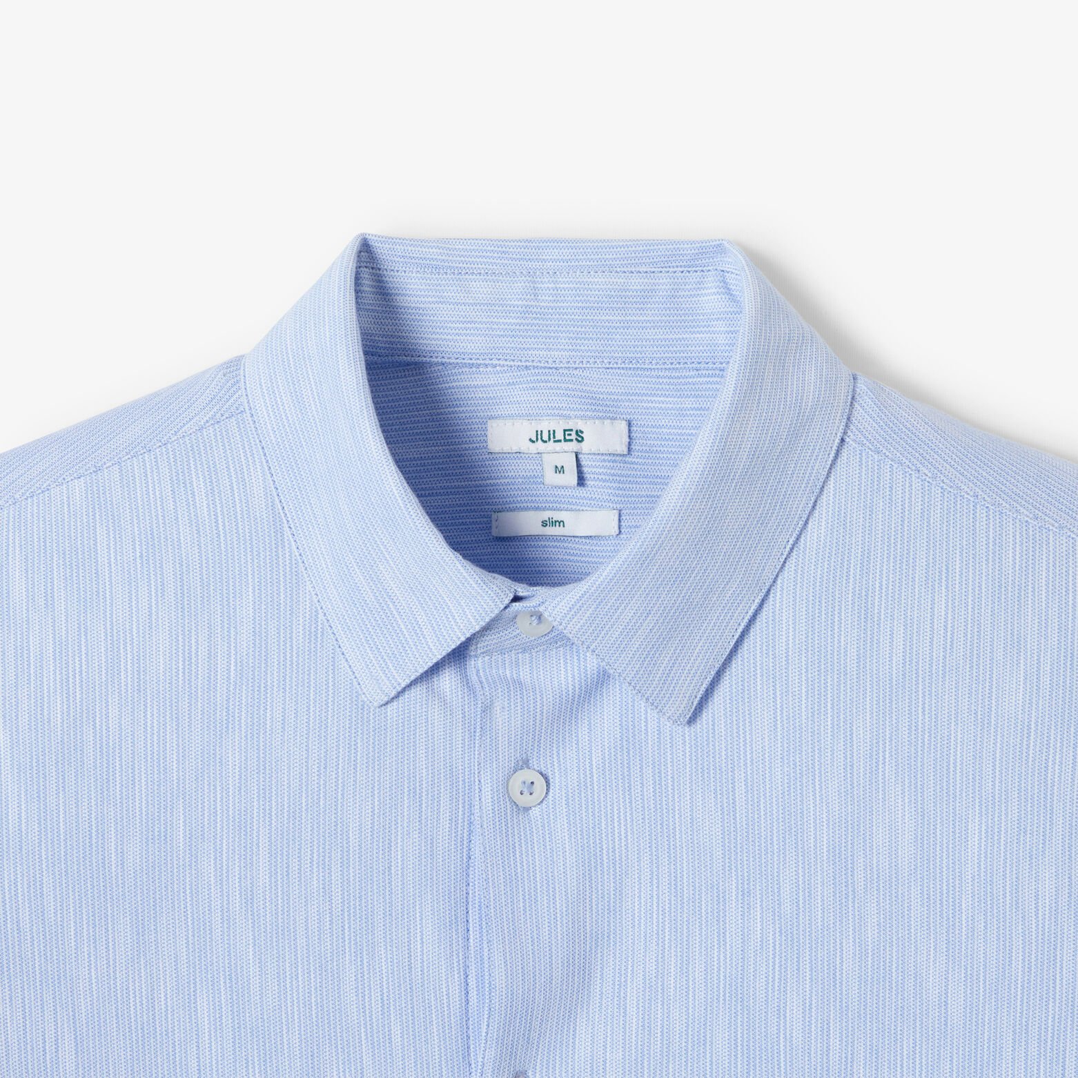 Chemisette en coton ray&eacute;e