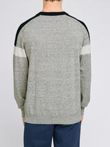 Pull col rond bouclette