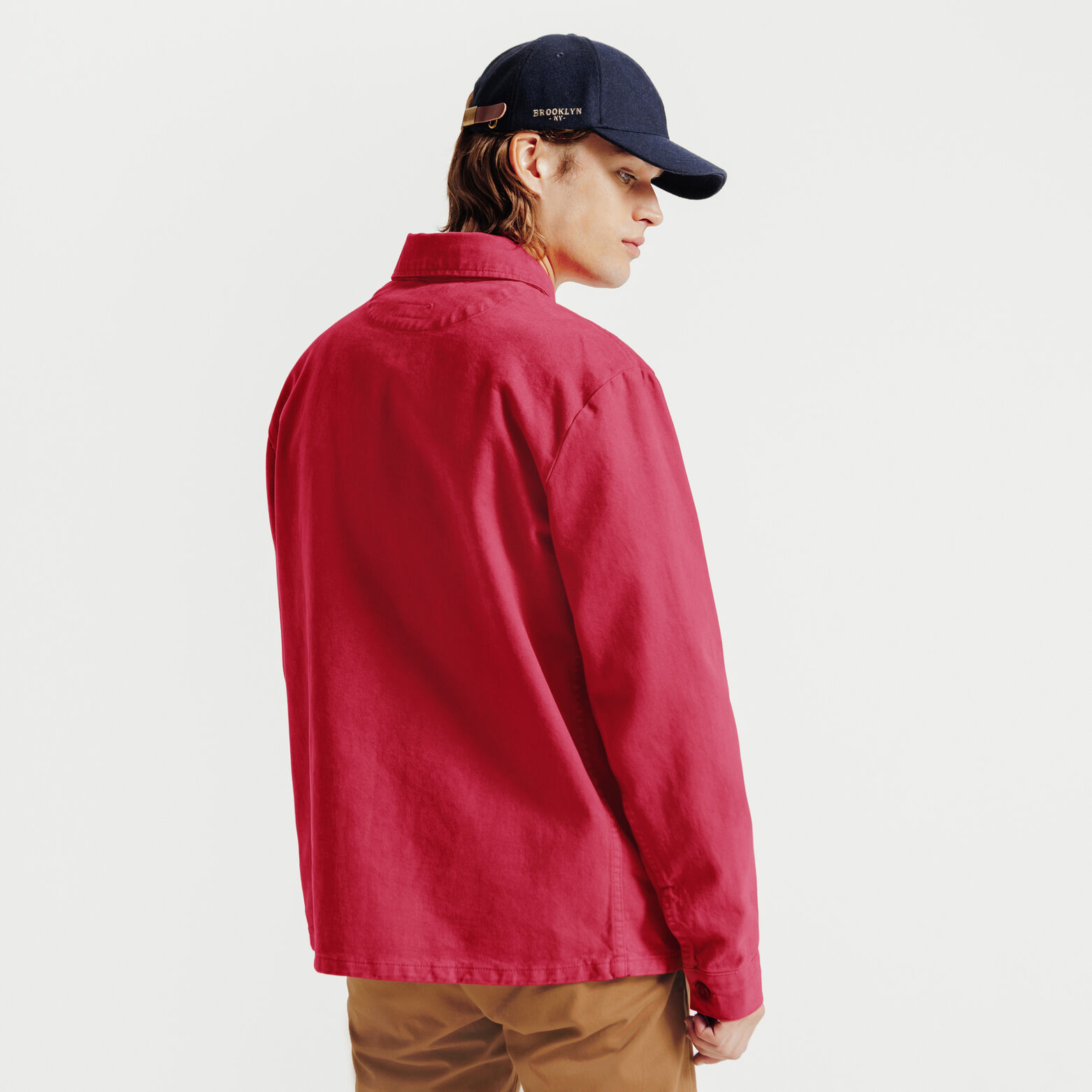 Veste col chemise boutonnée