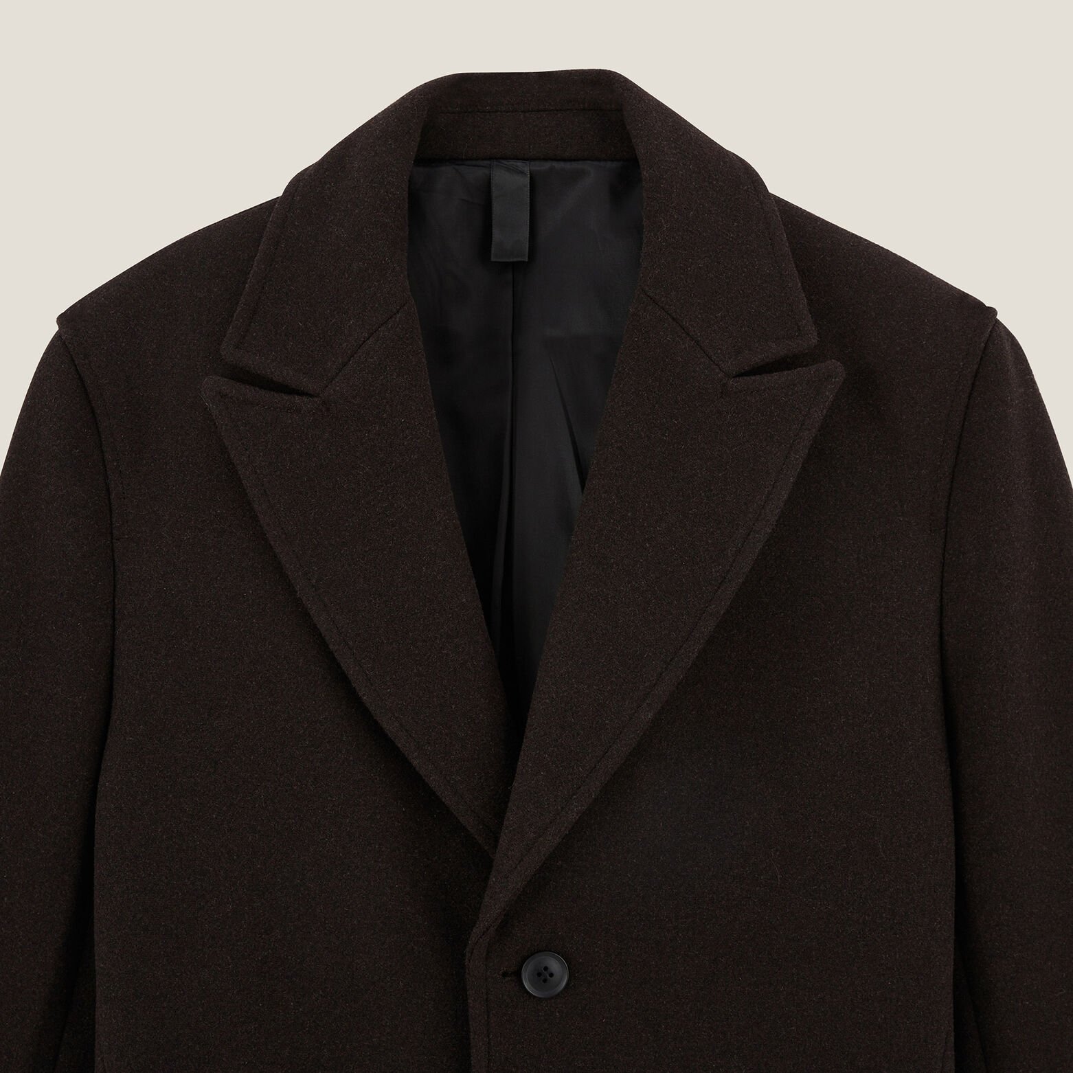 Manteau long hiver en lainage