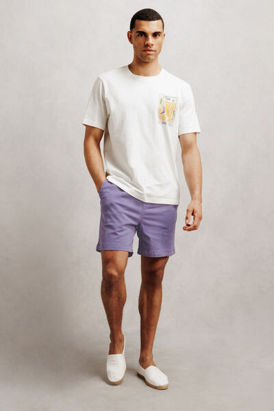 Short taille &eacute;lastiqu&eacute;e