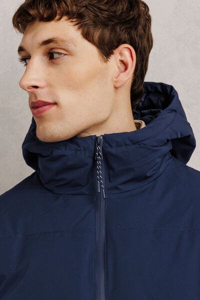 Doudoune &agrave; capuche mati&egrave;re waterproof
