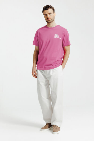 Tee shirt f&ecirc;te des p&egrave;res imprim&eacute; poitrine