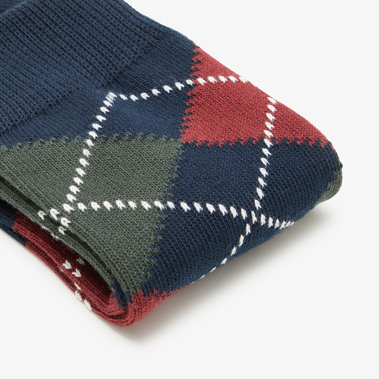 Chaussettes motif &eacute;cossais