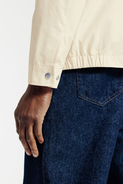 Jack met hemdskraag en rits