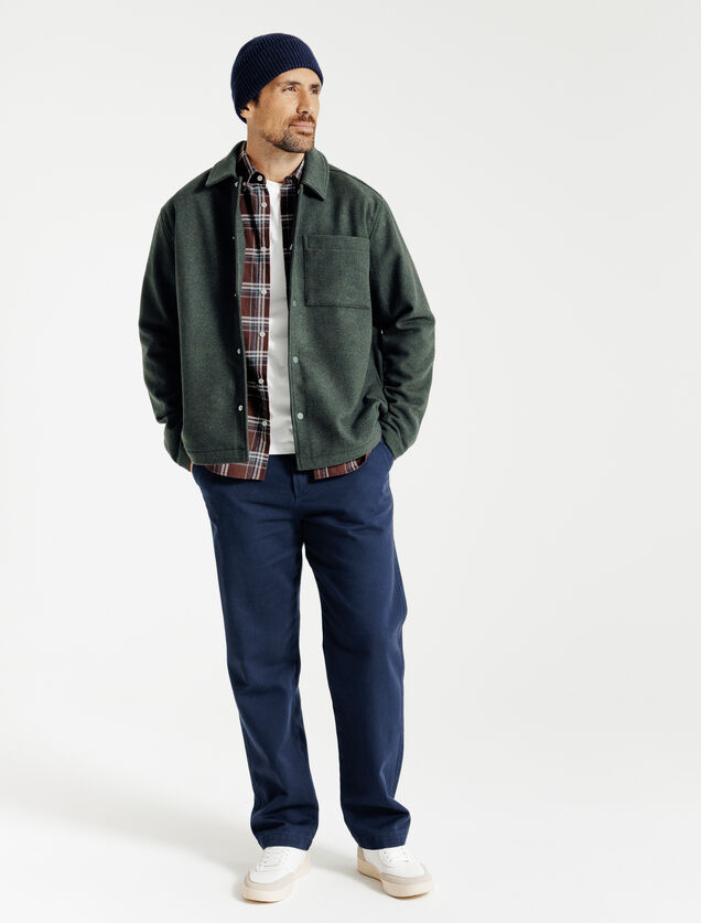 Geruit hemd in flanel