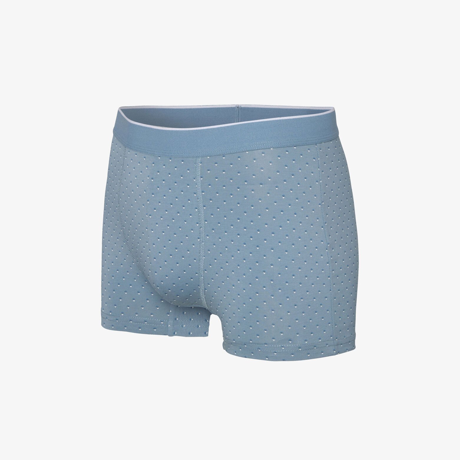 Boxer en coton &agrave; pois