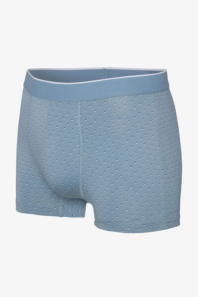 Boxer en coton &agrave; pois
