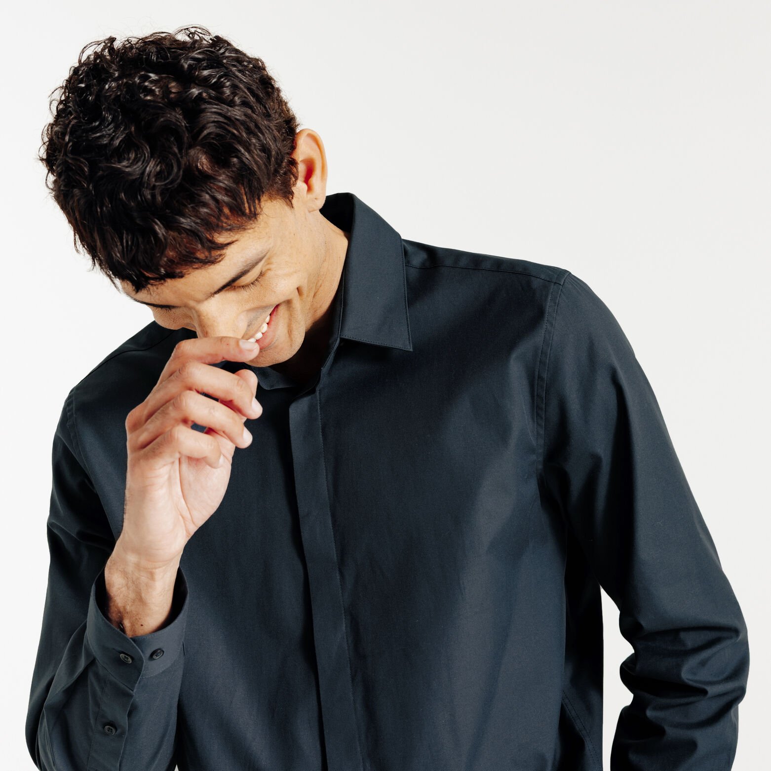 Chemise en coton slim