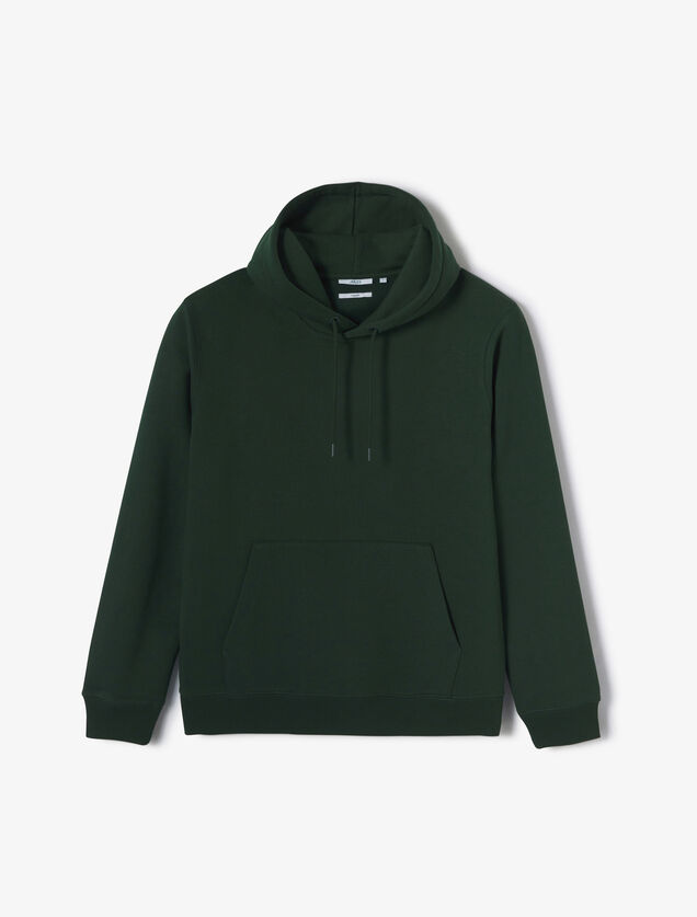 Sweat &agrave; capuche uni