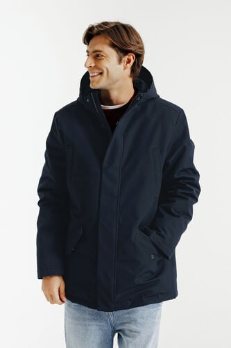 Parka courte à capuche