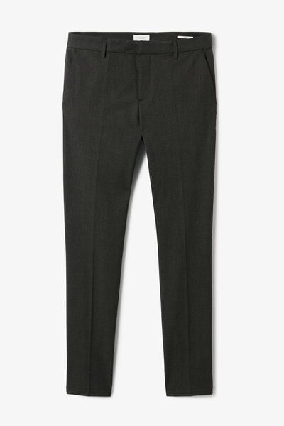 Geruite slim chinobroek