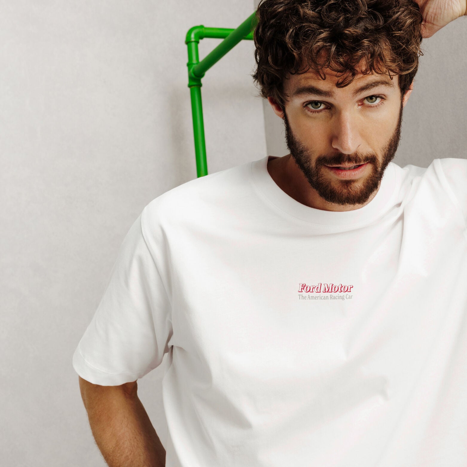 Tee shirt imprim&eacute; devant dos licence Ford GT40
