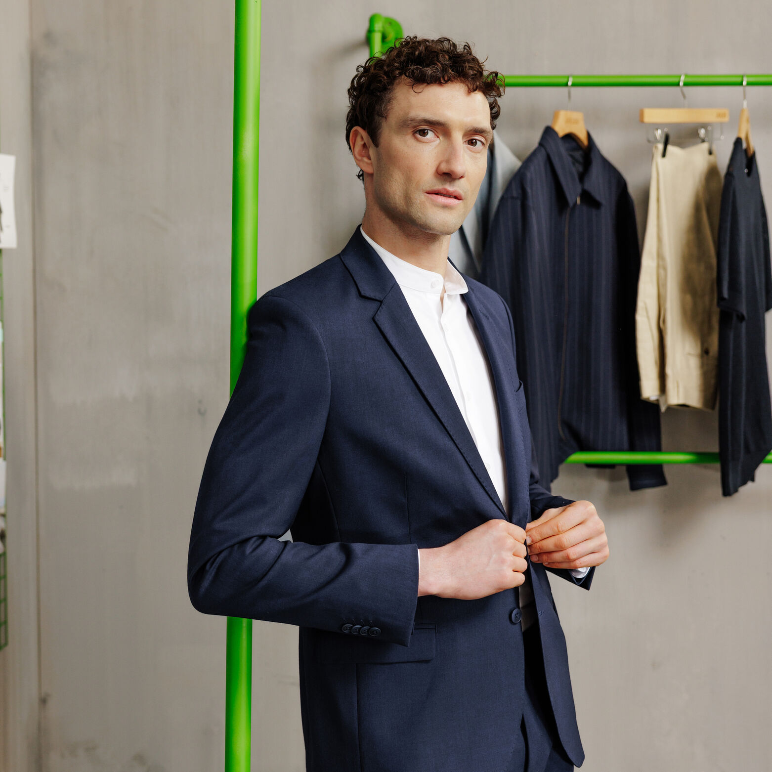 Veste de costume slim bi-stretch