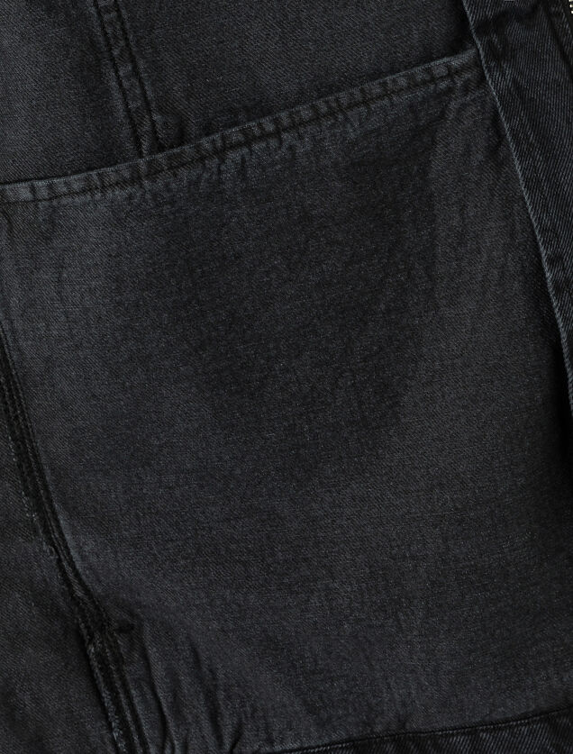 Veste en jean zippée licence Stranger Things