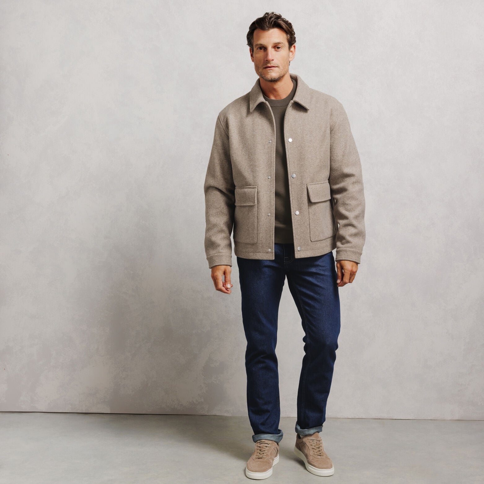 Pull col rond " le parfait by JULES"