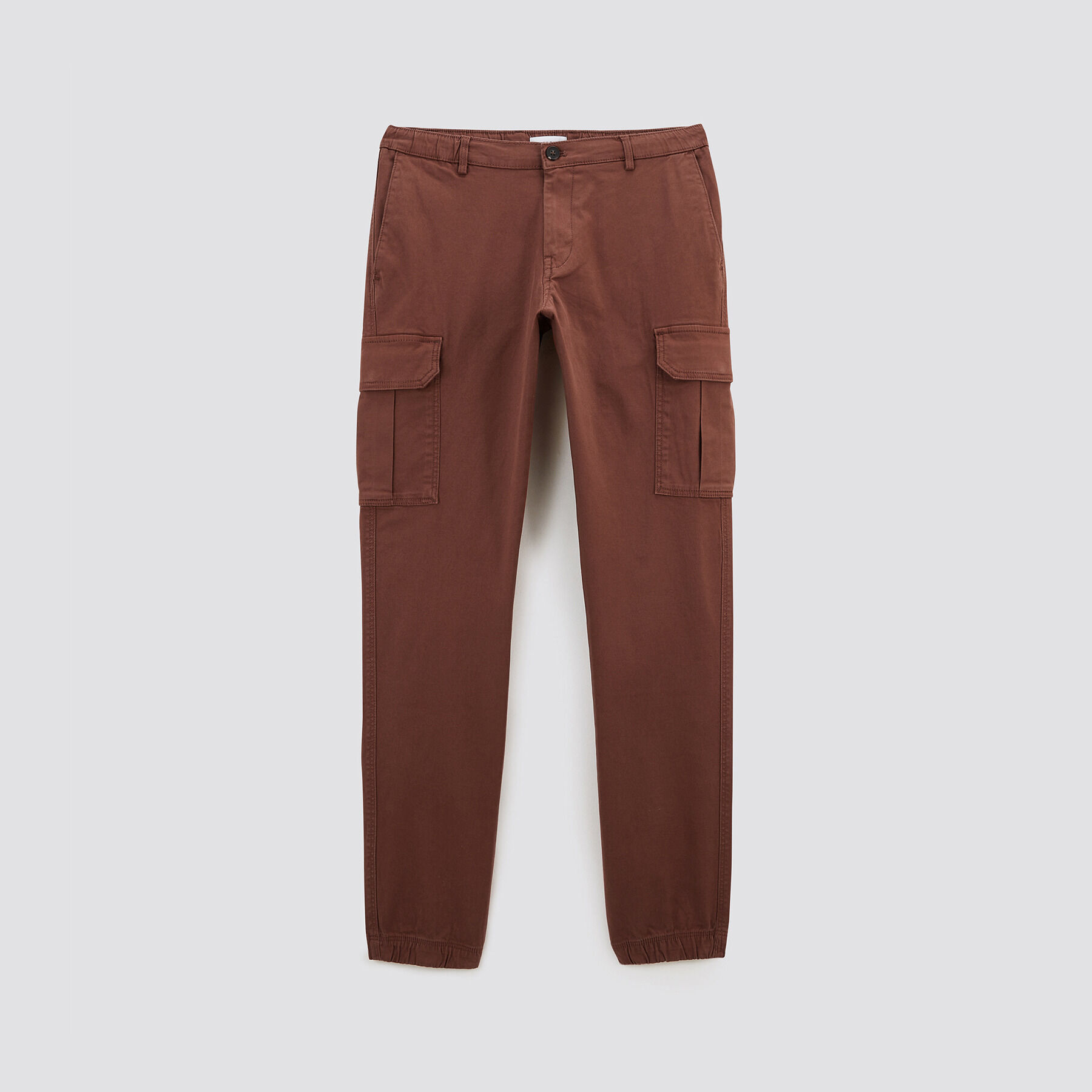 Pantalon cargo rouge homme best sale