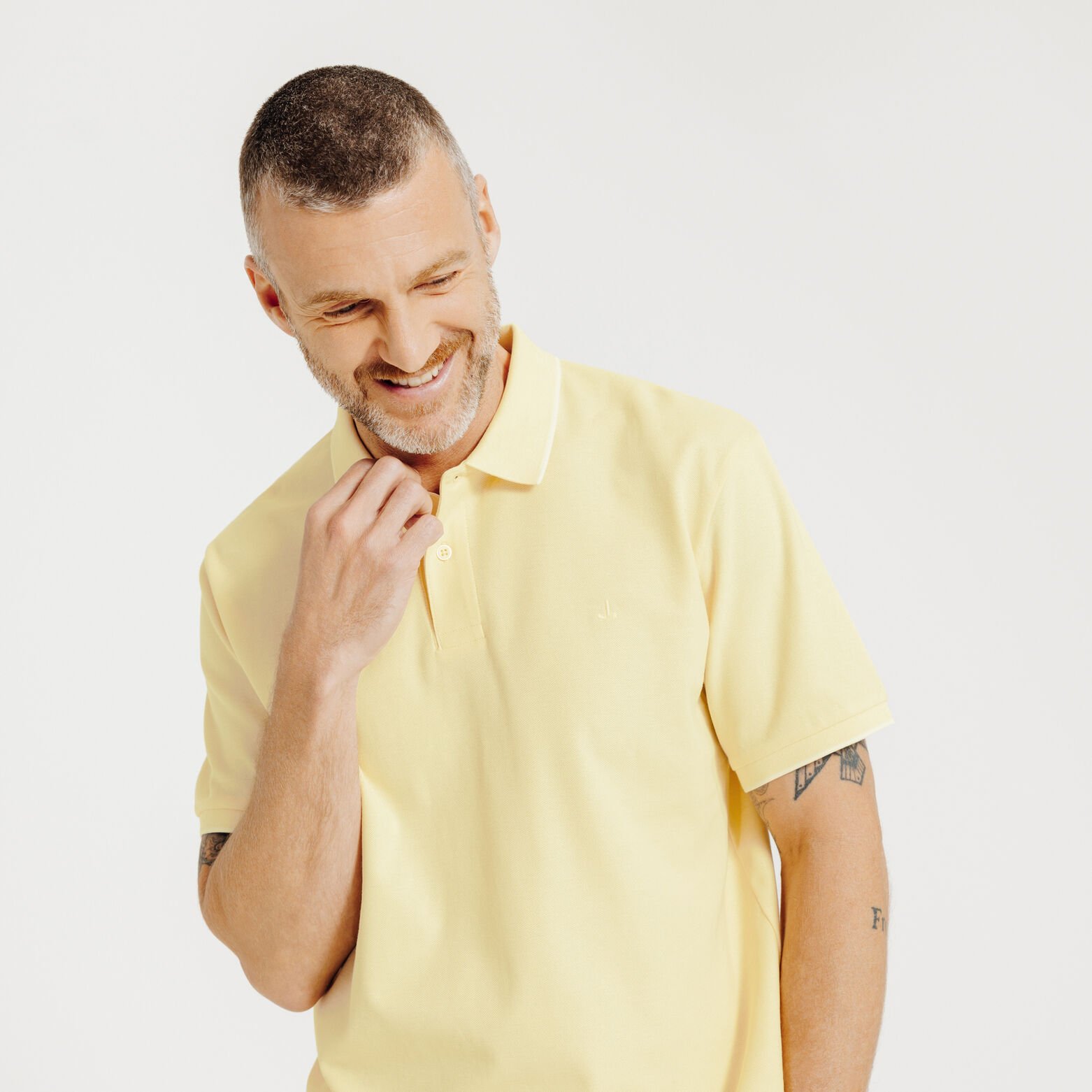 Polo manches courtes uni "le parfait by JULES"