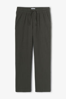 Pantalon loose mati&egrave;re textur&eacute;e