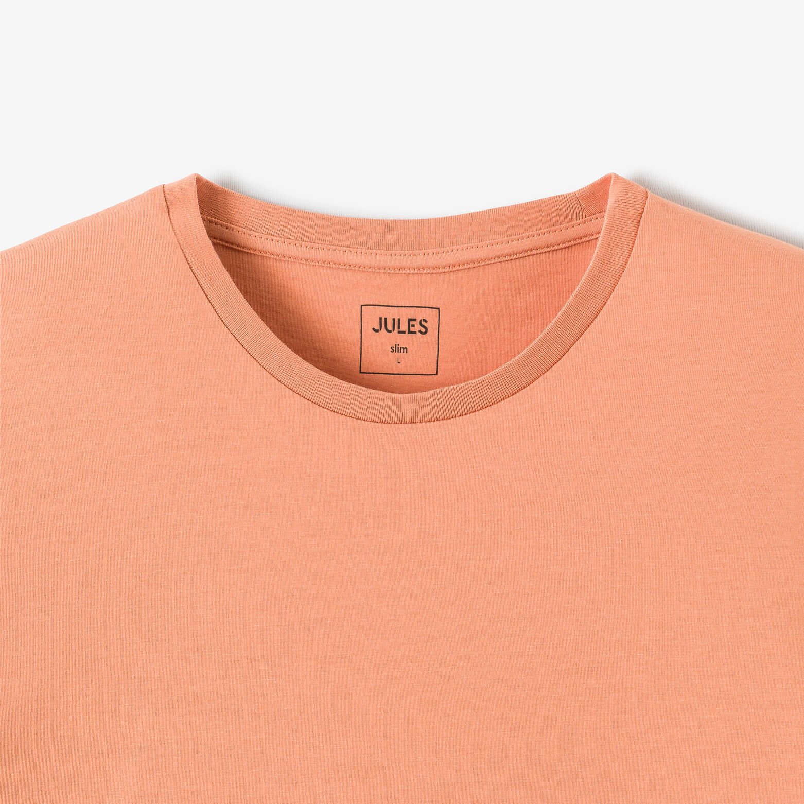 Tee shirt en coton col rond basique