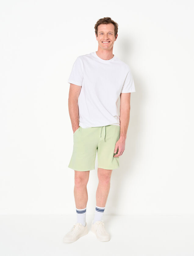 Short en molleton uni