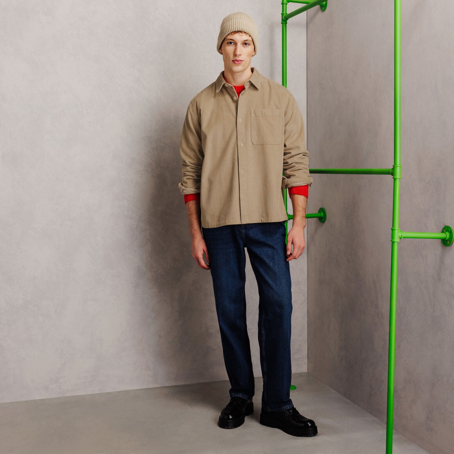 Surchemise en velours