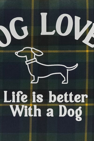 Tote bag en toile fantaisie "Dog Lover"