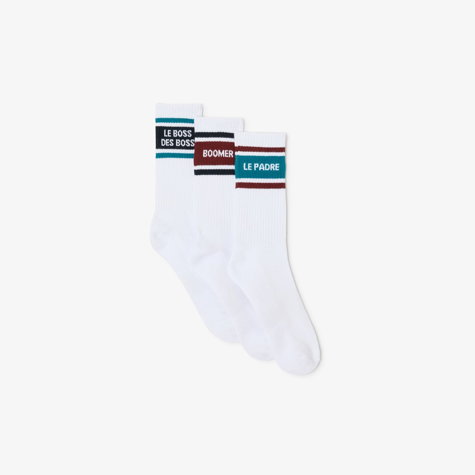 Coffret 3 paires de chaussettes fantaisie