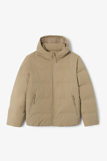 Doudoune zipp&eacute;e &agrave; capuche