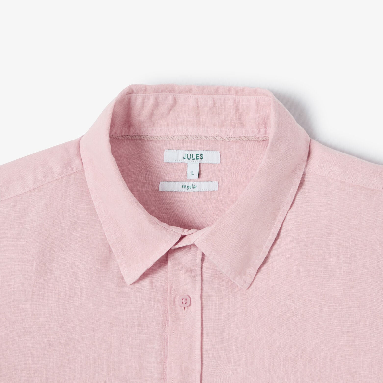 Chemise 100% lin regular unie