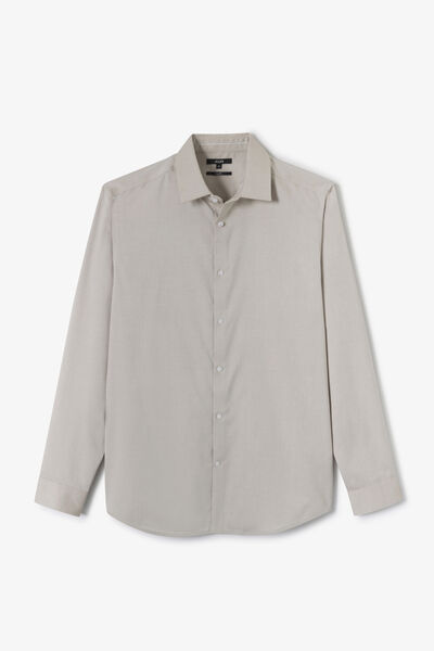 Chemise sans repassage en coton regular