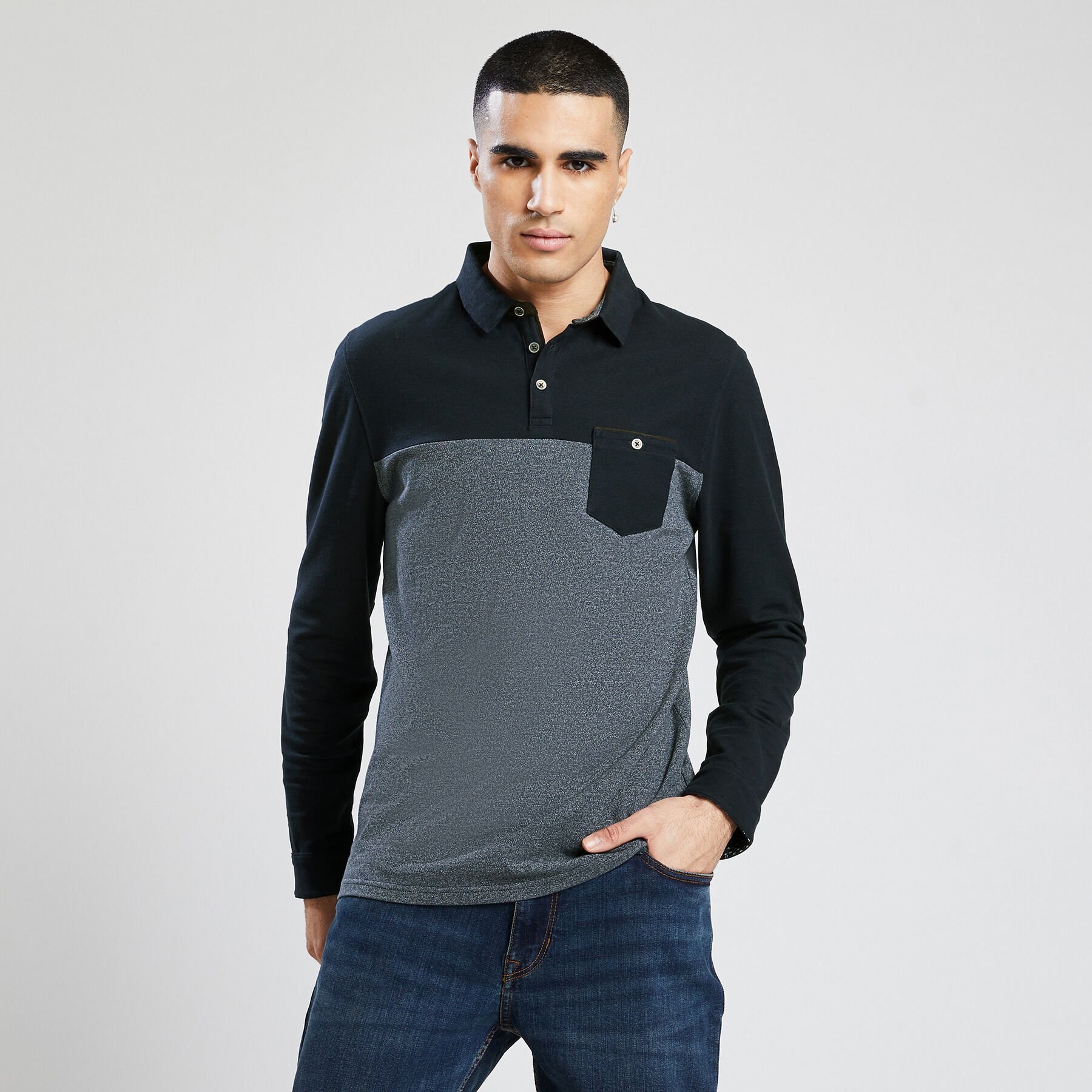 Polo manche longue jules