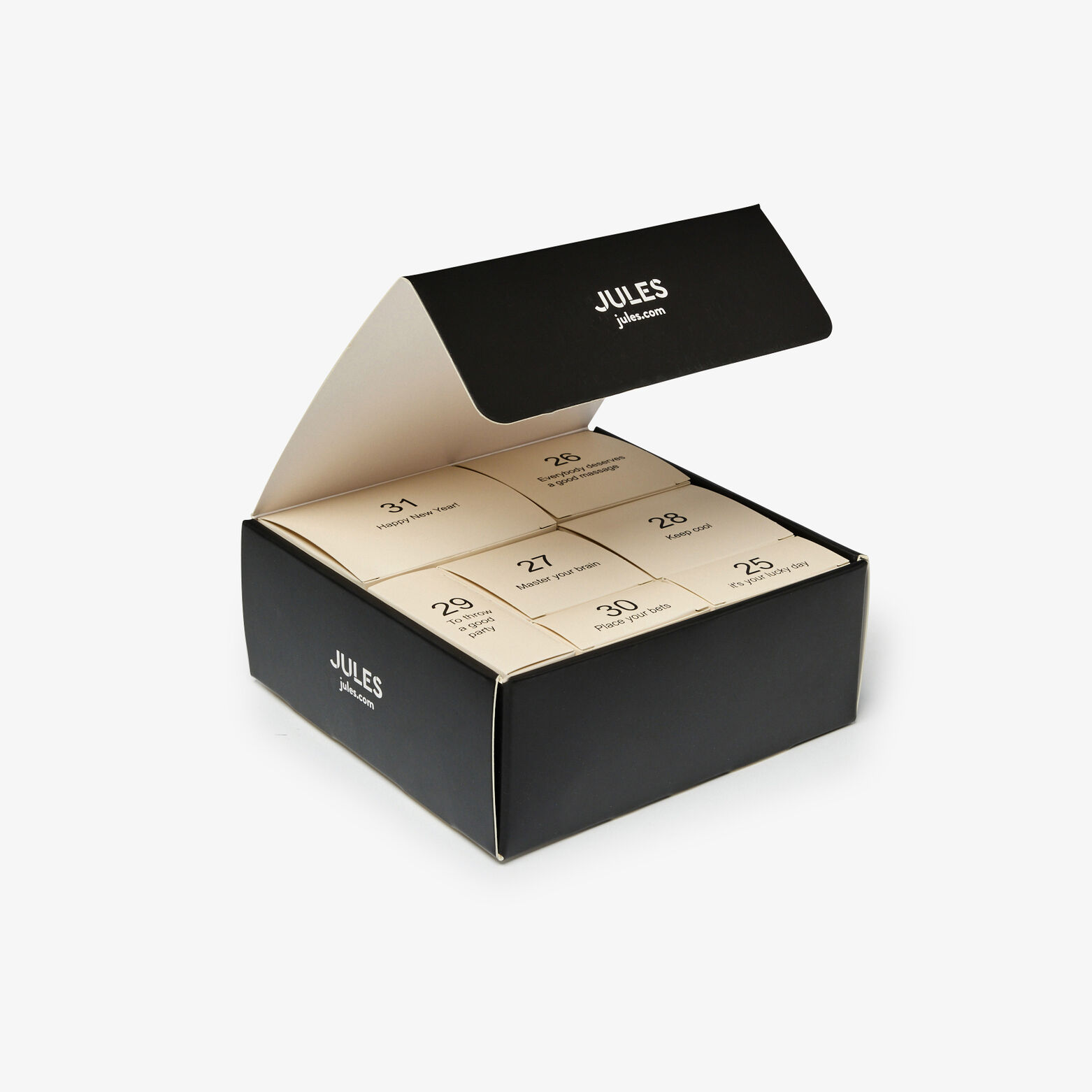 Kalender voor na Kerstmis Engelse versie