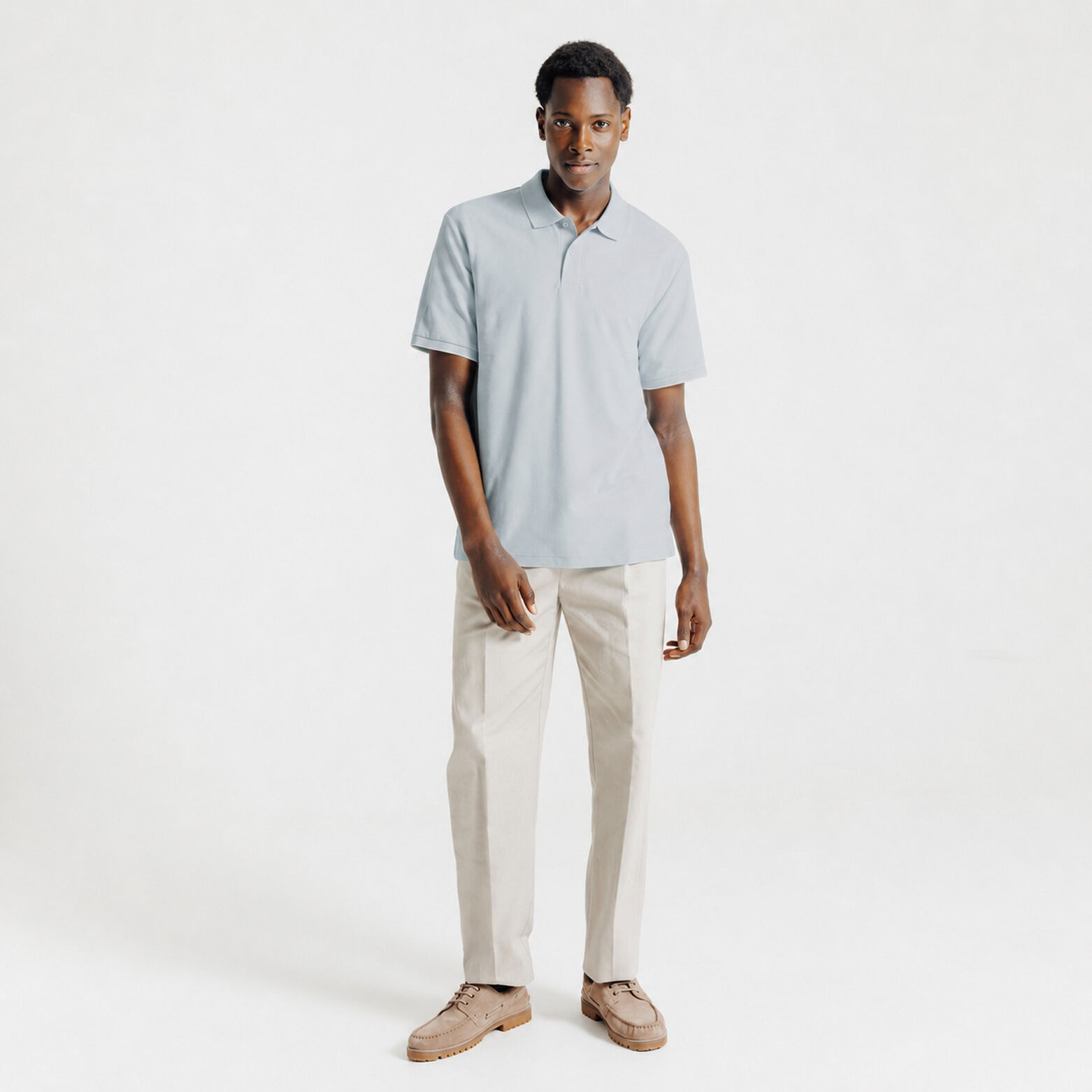 Polo manches courtes uni "le parfait by JULES"